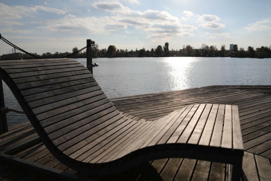 Bungalow At Lake Alte Donau Viyana Dış mekan fotoğraf